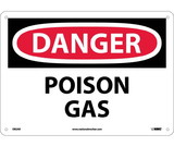 NMC D82 Danger Poison Gas Sign