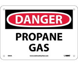 NMC D84 Danger Propane Gas Sign
