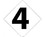 NFPALABEL NUMBER- 4- 6" (5/PK)- PS VINYL