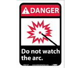 NMC DGA12 Danger Do Not Watch The Arc Sign