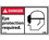 NMC DGA1LBL Danger Eye Protection Required In This Area Label, Adhesive Backed Vinyl, 3" x 5", Price/5/ package