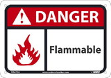 NMC DGA72 Danger, Flammable