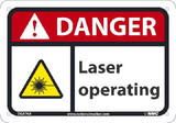 NMC DGA76 Danger, Laser Operating