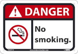 NMC DGA91 Danger, No Smoking