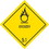 NMC 4" X 4" Vinyl Safety Identification Sign, Oxidizer, Price/25/ package