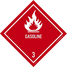 NMC DL157LBL Gasoline Label