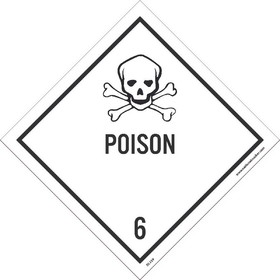 NMC DL159LBL Poison Label