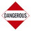 NMC 10.75 X 10.75 Safety Identification Placard, Dangerous, Price/each