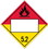 NMC 10.75 X 10.75 Safety Identification Placard, Organic Peroxide Blank, Price/each