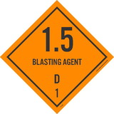 NMC DL20LBL 1.5 Blasting Agents D 1 Label
