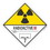NMC 4" X 4" Vinyl Safety Identification Sign, Radioactive Iii, Price/25/ package