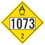 NMC 10.75 X 10.75 Safety Identification Placard, 1073 2 Four Digit Placard, Price/each