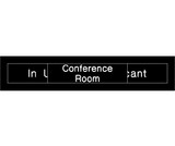 NMC EN303 Conference Room Vacant Engraved Office Occupancy Sign