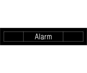 NMC EN308 Alarm On Off Engraved Office Occupancy Sign