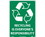 NMC 10" X 14" Vinyl Safety Identification Sign, Recycling Is Everyone's Re..., Price/each