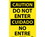NMC 10" X 14" Vinyl Safety Identification Sign, Do Not Enter, Price/each
