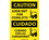 NMC 10" X 14" Vinyl Safety Identification Sign, Look Out For Forklifts, Price/each