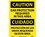 NMC 10" X 14" Vinyl Safety Identification Sign, Cuidado Proteccion De Los Etc. Caution E, Price/each