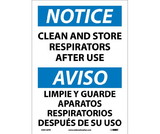 NMC ESN123 Notice Ppe Safety Sign - Bilingual