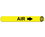 PIPEMARKER STRAP-ON- AIR B/Y- FITS 6"-8" PIPE