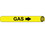 PIPEMARKER STRAP-ON- GAS B//Y- FITS 6"-8" PIPE