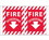 NMC 9" X 12" Aluminum Safety Identification Sign, Fire Extinguisher Double Face Flanged, Price/each