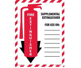 NMC FXPMSEP Supplemental Extinguisher Sign