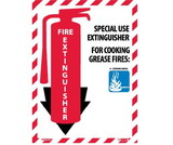 NMC FXPMSKP Special Use Extinguisher Sign