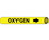 PIPEMARKER STRAP-ON- OXYGEN B/Y- FITS 8"-10" PIPE