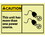CAUTION- THIS UNIT HAS MORE THAN ONE POWER SOURCE- 3X5- PS VINYLGLOW- 5/PK