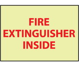 NMC M28 Fire Extinguisher Inside Sign