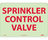 NMC GL164 Sprinkler Control Valve Glow Sign