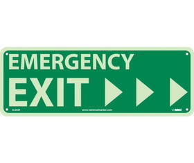 NMC GL302 Emergency Exit Sign
