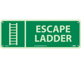 NMC GL313 Escape Ladder Sign