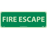 NMC GL314 Fire Escape Sign
