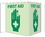 NMC Safety Identification Sign, First Aid, Price/each