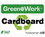 NMC GW1024 Green Work Cardboard Sign, GREEN SIGNS, 7" x 10", Price/each