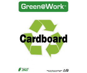 NMC GW2024 Cardboard Sign, GREEN SIGNS, 14" x 10"