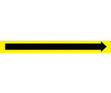 NMC 2050Y Directional Arrow Yellow Pressure Sensitive