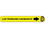 PIPEMARKER STRAP-ON- LOW PRESSURE CONDENSATE B/Y- FITS OVER 10" PIPE