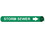 PIPEMARKER STRAP-ON- STORM SEWER W/G- FITS OVER 10" PIPE