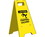 NMC HDFS212 Caution Tripping Hazard Heavy Duty Floor Stand, HEAVY DUTY PLASTIC, 24.63" x 10.75", Price/each