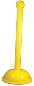 NMC HDS41Y Warning Post Yellow, ASSEMBLY / KIT, 41" x 3"