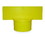 NMC HDSAY Sign Adapter Yellow, ASSEMBLY / KIT, 1" x 5.5", Price/each