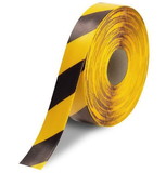 NMC HDTBKYL 50 Mil Heavy Duty Floor Tape, Black/Yellow Stripe