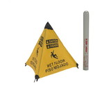 NMC HFS12 Wet Floor Bilingual Handy Cone Floor Sign