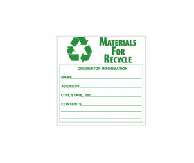 NMC HW34SL Materials For Recycle Self-Laminating Label