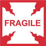 NMC IHL2 Fragile Label, PRESSURE SENSITIVE PAPER, 4