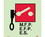 NMC 6" X 6" Safety Identification Sign, Symbol Remote Control Fire Pumps/, Price/each