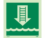 NMC IMO200 International Marine Organization Embarkation Ladder Sign